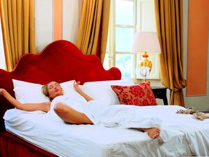 Experience Mind-blowing Pleasure With A Shy Blonde MILF As She's Taken On A Tantalizing Ride Of Anal DP And Hardcore Throbbing Action, Dressed In Sexy Stockings. Double The Pleasure, Double The Fun! Porn