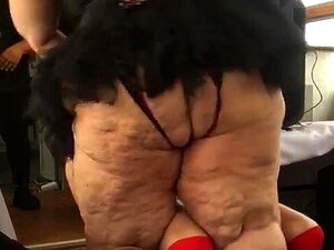 SSBBW Selluliitti Bachelor Party