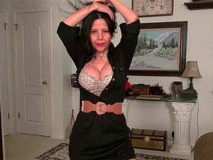 Busty Milf April White Peels Off Her Soaked Panties