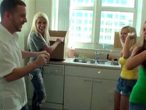 Cutie Slut Gets Rough Dp. Two Mighty Males Drill A Cutie Into Every Tight Hole She Has