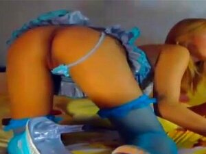 Seksi Plavuša Webcam Anal