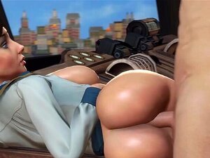 3D-Cartoon-Babe Mit Großen Titten Wird Immer Hart Gefickt. 3D-Cartoon-Babe Mit Großen Titten Wird Immer Hart Gefickt.