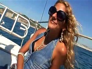 Blonde Latina Hottie Fucked On The Sea, Very Hot And Horny Blonde Latina Girl Gets Screwed In All Holes While Cruising On The Open Sea.