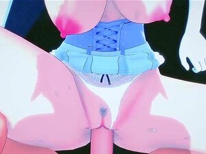 Boosette Tillfredsställer Dig! Mario Genderbent Ocensurerad Hentai