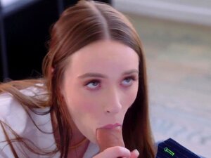 TUSHY Sexy Temp Hazel Cant Resist Seducing Her Boss