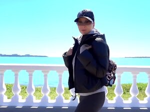 Witness The Wild Adventures Of A Seductive Russian MILF As She Satisfies Her Exhibitionist Desires In Public Places. This Naughty Brunette Knows How To Use Her Toys To Give You An Unforgettable Experience.