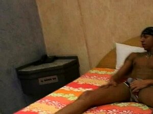 Gay Latino Stroke His Big Cock To His Friend Gay