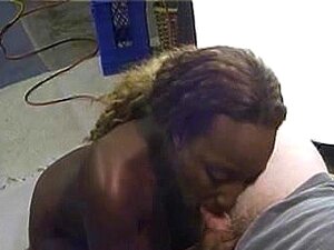 Busty Ebony Titfucked And Sucking, Busty Ebony Titfucked And Sucking