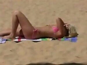 Angel Beach Masturbation