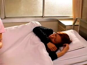 Naughty Asian Nurse Toying Girl Till Squirting