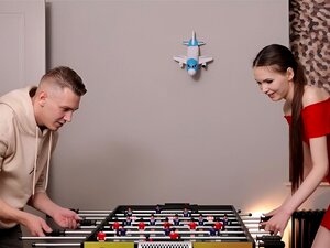 Knullar Smal 18-åring Efter Fussball-match