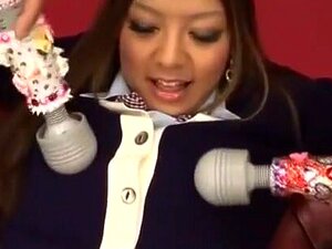 Beste Japanske Jente Rin Aikawa I Eksotisk Fingring, Store Pupper JAV Video