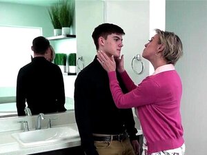 Dee Williams Is Concerned About Her Stepson Tyler Cruise Who Cant Seem To Meet Any Gurls Independently When She Invites Over Celestina Blooms To Help Needs To Make Sure Her Stepson Feels No Tension So She Suck His Cock First And Makes Him Cum