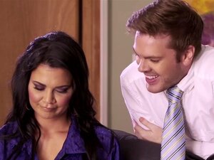 British MILF Jasmine Jae Breaks Sexual Dryspell With Boss