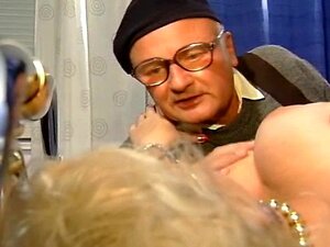 No Sound: Blonde Takes Euro Anal Gangbang