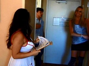 Sperm Bank Foot Smother And Blowjob!