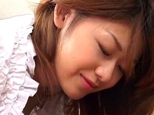 Mouthwatering  Nagisa Sasaki Enjoys An Extreme Action. Gorgeous Slender Babe Gets Her Hairy Pussy Slammed Hard