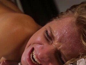 Zwart Slet Kont Geneukt. Blacked Slet Bent Over Doggystyle En Kont Geneukt