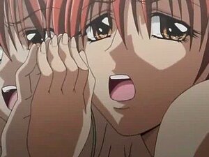 Geweldige Anime Babes Zuigen Stijve Lul