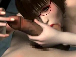 Sexy Anime-Schlampe Bekommt Den Mund Gefüllt. Sexy Anime-Schlampe Bekommt Den Mund Mit Sperma Gefüllt