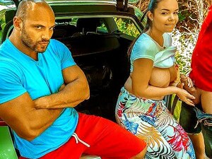 HUNT4K Hunter Meets Perfectly Looking Lassie At Lake And Buys Her