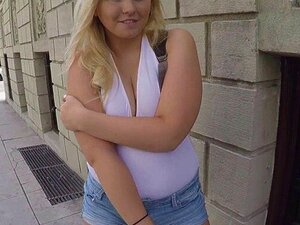 As We Were Walking To My Car,I Stopped Her In The Parking Garage Staircase And Asked If She Was Interested In Some Nude Modelling.I Offered To Pay Her More To Take Some Nude Photos And She Takes Off Her Clothes.And For 100 More Dollars She Sucked My Dick