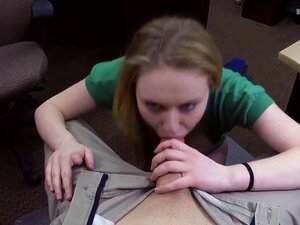 Feisty Amateur Babe Pleases A Pawnbroker With A Mind-blowing Blowjob And Gets Relentlessly Taken From Behind. Are You Ready To Experience Intense Satisfaction In HD?