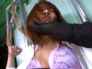 Orientalisk I Glasögon Bundna Med Rep Retas Med Sex Hitachi-magiska Stavar. Orientalisk I Glasögon Bunden Med Rep Blir Retad Med Sex Hitachi-magistavar