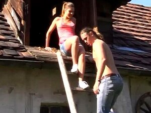 Prachtige Boerderijmeisje Olivia Wordt Geneukt