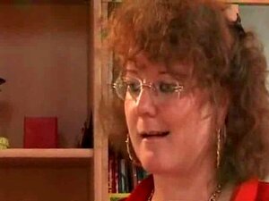 Granny With Big Tits.belly & Glasses