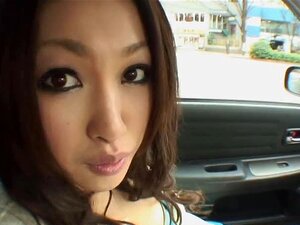 Slutty Sexy Asian Bitch Sucking A Cock In The Car