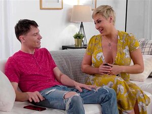 Stepson Sabotages All Of His MILF Stepmom Ryan Keely Her Date Plans Only To Get With Her Himself After She Got Stood Up! He Licked Her Mature Pussy Before She Bounced On Top Of His Big Cock! This Stepfamily Fetish Stuff Keeps Exciting!