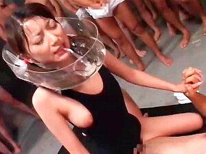 Asian Bitch Drink Sperm