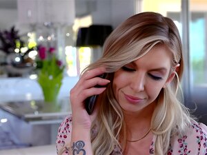 Blonde MILF Brooke Banner Says That Shes In Desperate Need Of A Vacation So Her Stepson Michael Swayze Starts Massaging Her Shoulders And Feet As He Offers To Help Her Relax Michael Follows Her Every Instruction As He Fully Pleasures Stepmommys Hole