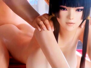 Tyttöystävä Panee Kaikissa Asennoissa - 3D-kooste