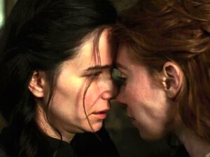 Vanessa Kirby And Katherine Waterston In Lesbian Sex Scenes Porn
