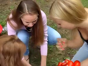 Black Guy And Very Fresh Students