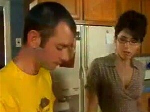 Hot Woman With Sexy Glasses,