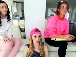 Group Of Pretty Maids Fucked The Man Who Owns The House. A Lucky Man Gets His Dick Sucked Hard And Deep And Then Gets To Fuck These Sluts Very Hard Until He Cums They Wasted No Time Stripping Completely And Messing Around With Each Other In The Place