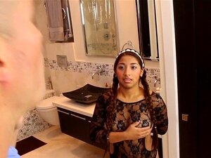 Tiny Babysitter Spunked. Tiny Latina Cutie Babysitter Drilled And Spunked In Hd