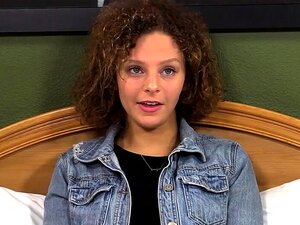 Cute Curly Haired Kyra Wrecked By A Big Black Cock