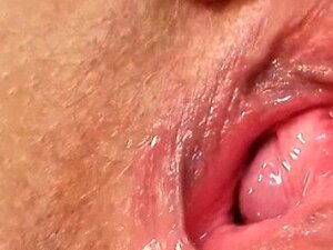 Rödhårig Mormor Linda Hårig Fitta Närbilder