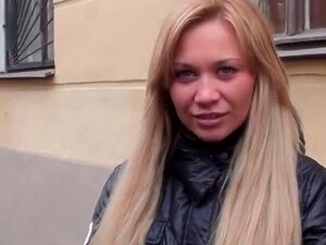 Blonde Sucks In The Porch