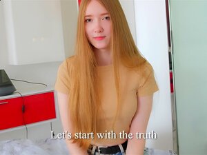 Stepsister Suggested Paying Truth Or Dare And Got Cum On Her Cunt