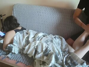 Масажа стопала, страпон У пичкој, кучка јебено од рака