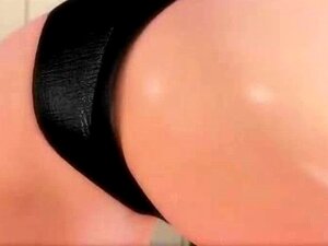 Animoitu Huora Imee Mustaa Kyrpää. Animoitu Huora Imee Mustaa Kyrpää Ja Saa Kasvohoidon