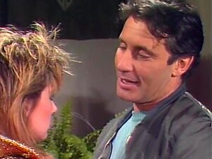 Klassisk 80-talls Pornofilmscene Med John Leslie,