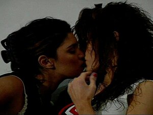 Lesbian Turns  Into Solo Girl