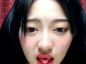 Asian Sweet Cutie Black Sock Masturbation