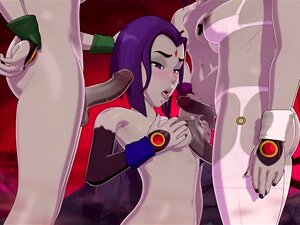 Raven Es Follada En GRUPO